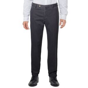TORIN OPIFICIO Mens Navy Flat Front, Chino Pants 48